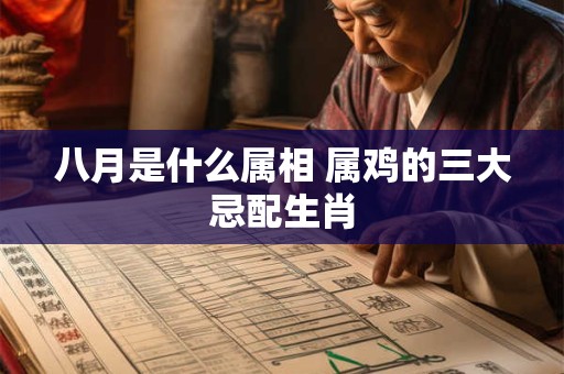 八月是什么属相 属鸡的三大忌配生肖