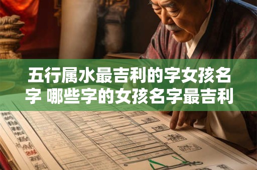 五行属水最吉利的字女孩名字 哪些字的女孩名字最吉利属于五行中的水