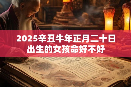 2025辛丑牛年正月二十日出生的女孩命好不好