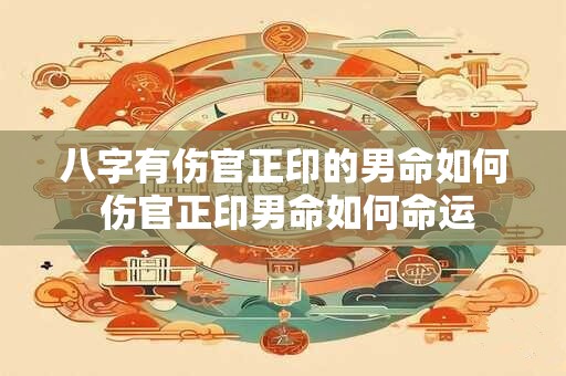 八字有伤官正印的男命如何 伤官正印男命如何命运