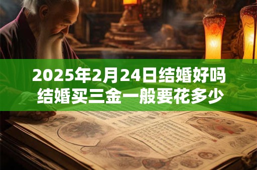 2025年2月24日结婚好吗 结婚买三金一般要花多少钱