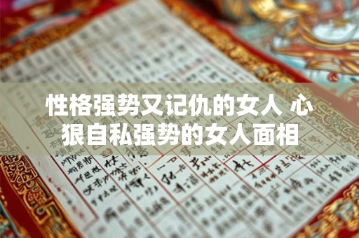性格强势又记仇的女人 心狠自私强势的女人面相