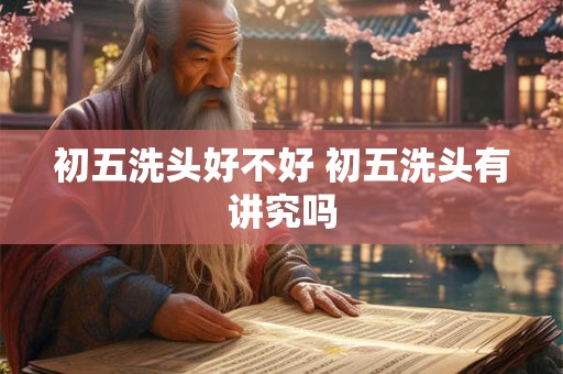初五洗头好不好 初五洗头有讲究吗