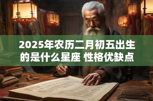 2025年农历二月初五出生的是什么星座 性格优缺点