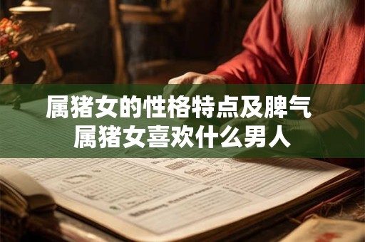 属猪女的性格特点及脾气 属猪女喜欢什么男人