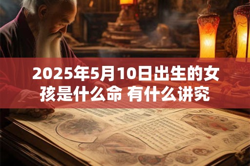 2025年5月10日出生的女孩是什么命 有什么讲究