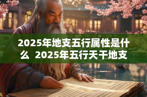 2025年地支五行属性是什么  2025年五行天干地支
