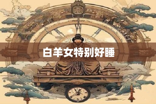 白羊女特别好睡