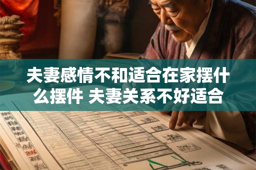 夫妻感情不和适合在家摆什么摆件 夫妻关系不好适合摆什么摆件