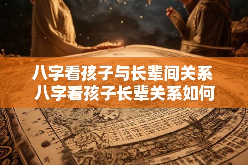 八字看孩子与长辈间关系 八字看孩子长辈关系如何
