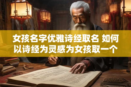 女孩名字优雅诗经取名 如何以诗经为灵感为女孩取一个优雅的名字