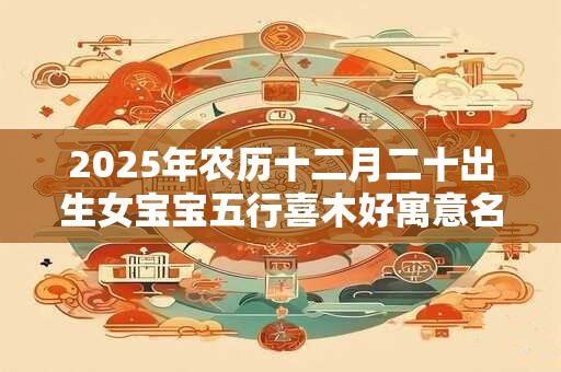2025年农历十二月二十出生女宝宝五行喜木好寓意名字