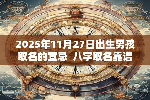 2026年11月27日出生男孩取名的宜忌  八字取名靠谱吗
