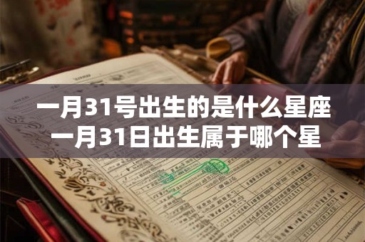 一月31号出生的是什么星座 一月31日出生属于哪个星座