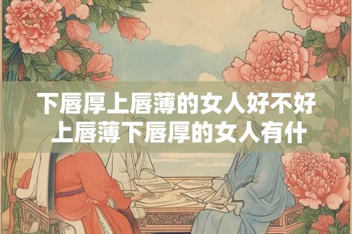 下唇厚上唇薄的女人好不好 上唇薄下唇厚的女人有什么魅力