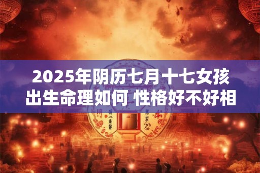 2025年阴历七月十七女孩出生命理如何 性格好不好相处