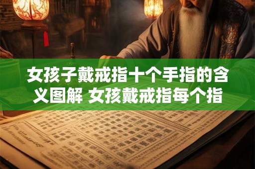 女孩子戴戒指十个手指的含义图解 女孩戴戒指每个指头代表的意义是什么