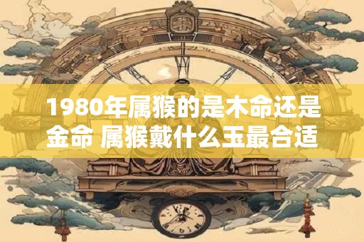 1980年属猴的是木命还是金命 属猴戴什么玉最合适