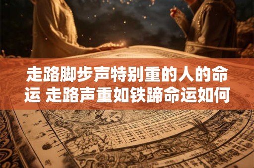 走路脚步声特别重的人的命运 走路声重如铁蹄命运如何