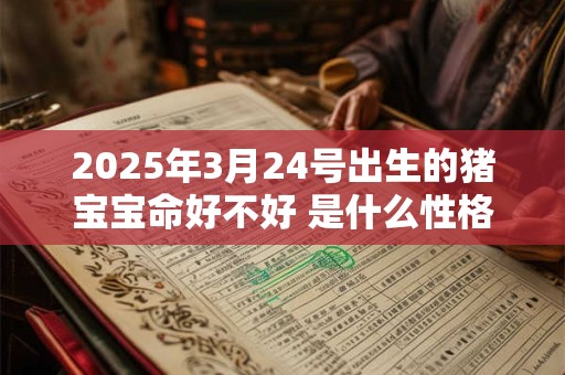 2025年3月24号出生的猪宝宝命好不好 是什么性格