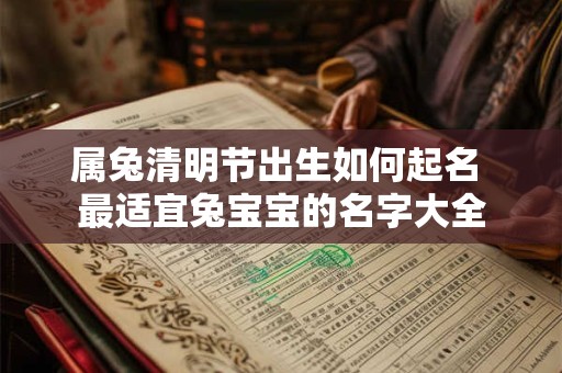 属兔清明节出生如何起名 最适宜兔宝宝的名字大全