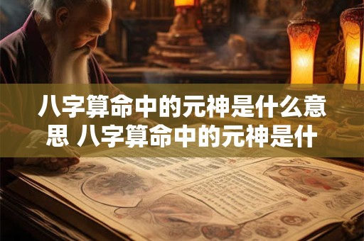 八字算命中的元神是什么意思 八字算命中的元神是什么