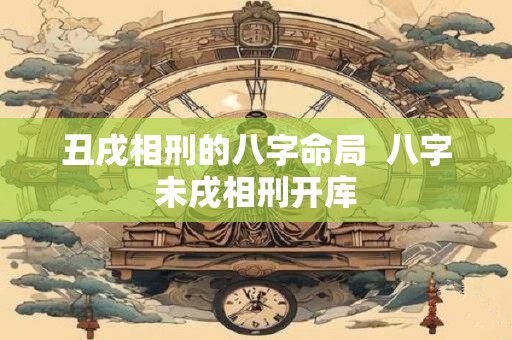 丑戌相刑的八字命局  八字未戌相刑开库