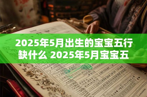 2025年5月出生的宝宝五行缺什么 2025年5月宝宝五行缺哪个