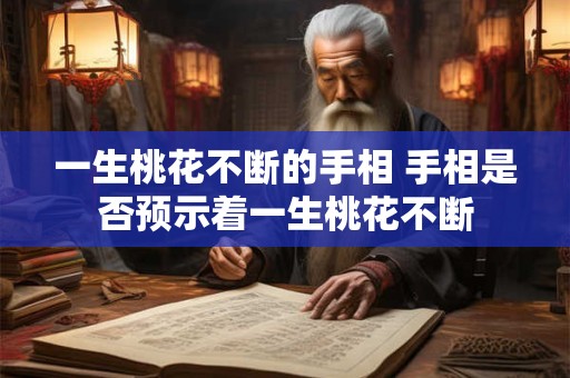 一生桃花不断的手相 手相是否预示着一生桃花不断