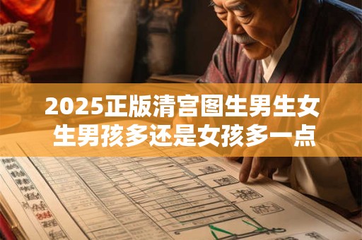 2025正版清宫图生男生女 生男孩多还是女孩多一点