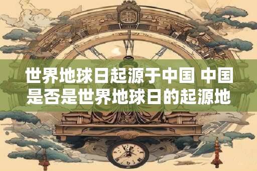 世界地球日起源于中国 中国是否是世界地球日的起源地
