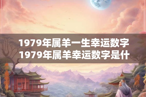 1979年属羊一生幸运数字 1979年属羊幸运数字是什么