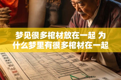 梦见很多棺材放在一起 为什么梦里有很多棺材在一起
