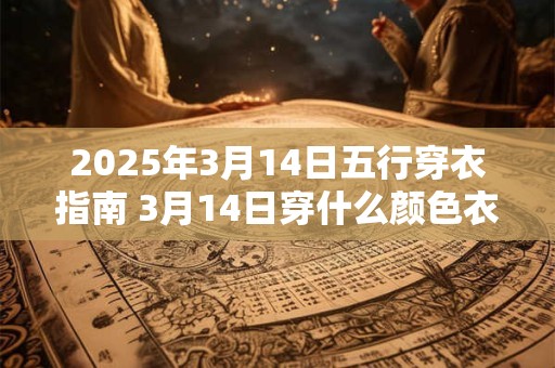 2025年3月14日五行穿衣指南 3月14日穿什么颜色衣服
