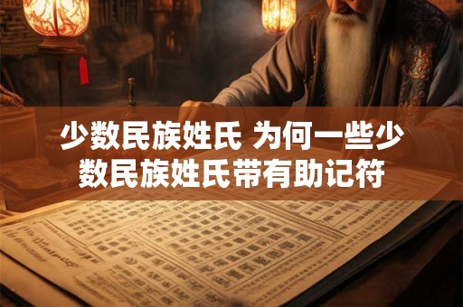 少数民族姓氏 为何一些少数民族姓氏带有助记符