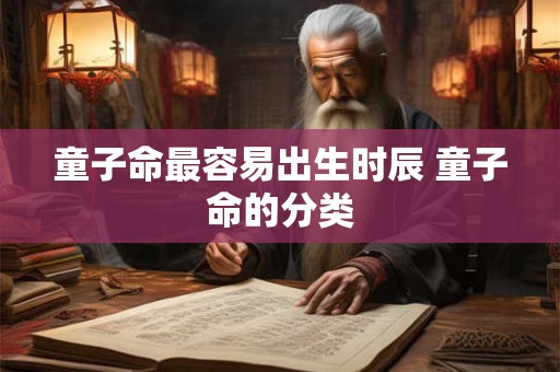 童子命最容易出生时辰 童子命的分类