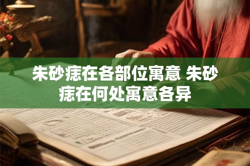 朱砂痣在各部位寓意 朱砂痣在何处寓意各异