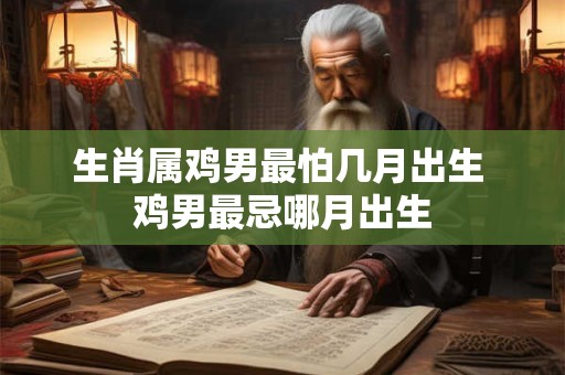 生肖属鸡男最怕几月出生 鸡男最忌哪月出生