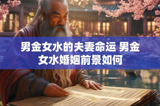 男金女水的夫妻命运 男金女水婚姻前景如何