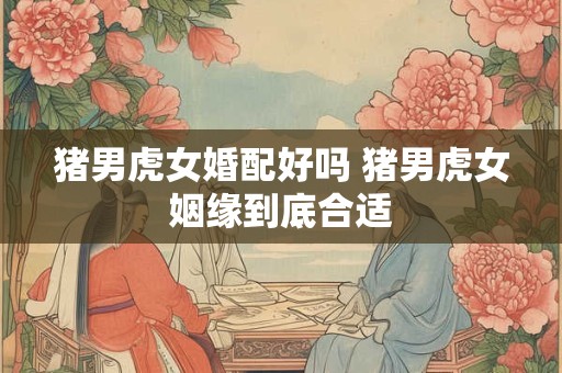 猪男虎女婚配好吗 猪男虎女姻缘到底合适