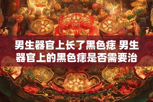 男生器官上长了黑色痣 男生器官上的黑色痣是否需要治疗
