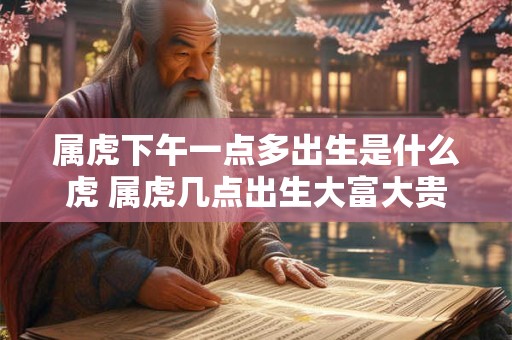属虎下午一点多出生是什么虎 属虎几点出生大富大贵