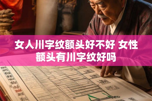 女人川字纹额头好不好 女性额头有川字纹好吗