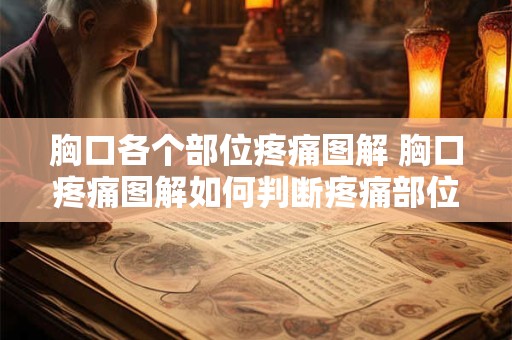 胸口各个部位疼痛图解 胸口疼痛图解如何判断疼痛部位