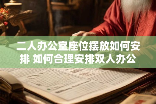 二人办公室座位摆放如何安排 如何合理安排双人办公室座位