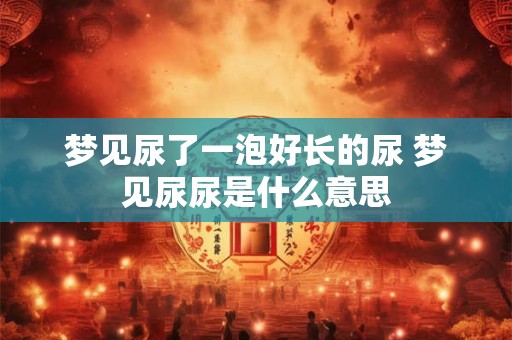 梦见尿了一泡好长的尿 梦见尿尿是什么意思