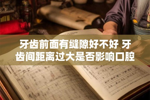牙齿前面有缝隙好不好 牙齿间距离过大是否影响口腔健康