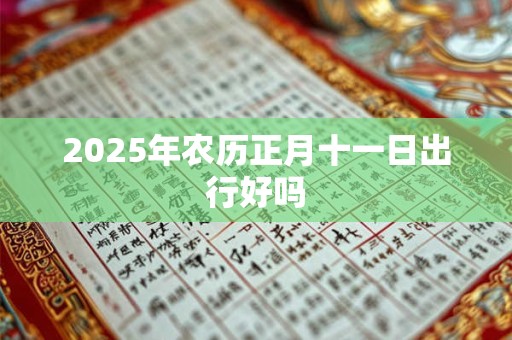 2025年农历正月十一日出行好吗 2025年农历正月十一日出行好吗