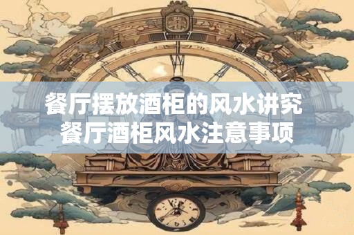 餐厅摆放酒柜的风水讲究 餐厅酒柜风水注意事项