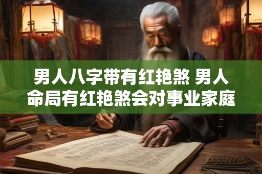 男人八字带有红艳煞 男人命局有红艳煞会对事业家庭产生影响吗